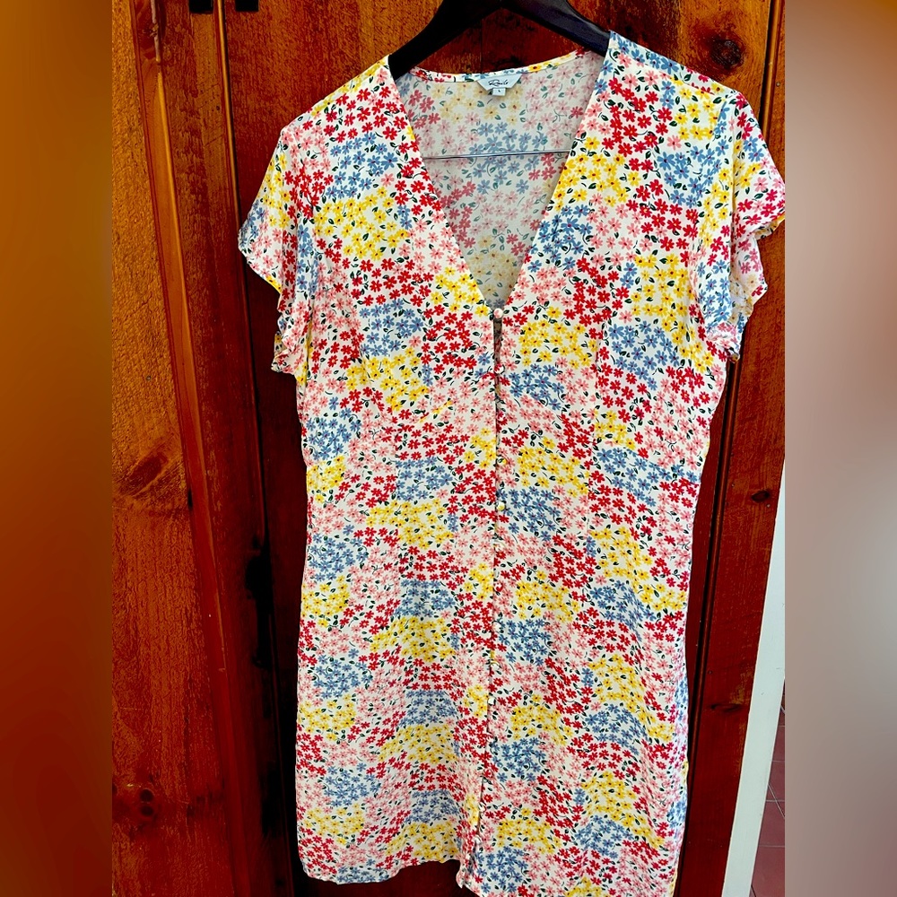 Rails floral dress size L
